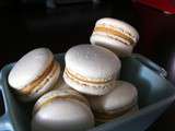 Macarons caramel au beurre salé selon p.Hermé