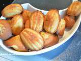 Madeleine à la pâte de spéculoos