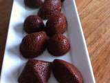 Madeleines au chocolat