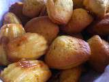 Mini madeleines aux pépites de caramel