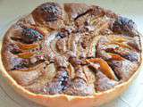 Tarte poire chocolat