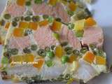 Terrine de légumes et poissons