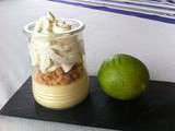 Verrine yuzu et citron vert