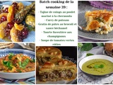 Batch cooking : 5 plats de saison pour accueillir l’automne