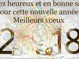 Bonne année 2018