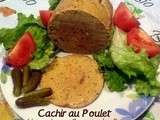 Cachir fait maison, saucisson ou pâté de volaille hallal