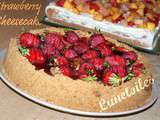 Cheesecake facile aux fraises et citron