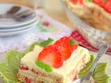 Comme un tiramisu aux fraises