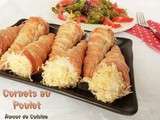 Cornets au poulet