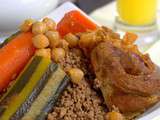 Couscous aux glands: couscous bel baloute