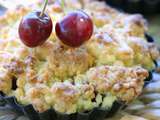 Crumble aux cerises