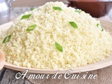 Cuisson des graines de couscous a la vapeur