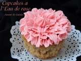 Cupcakes a la rose et amandes