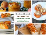 Et desserts aux abricots