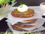 Galettes de courgettes