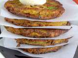 Galettes de courgettes