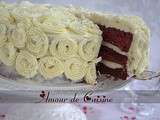 Gateau d'anniversaire red velvet