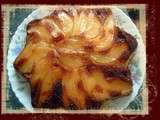 Gateau renverse aux poires/ gateau tatin aux poires