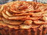 Gateau sablé pur beurre aux pommes