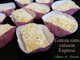 Gateau sans cuisson, express