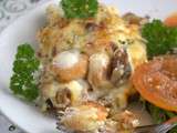 Gratin de fruits de mer