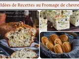 Idées de recettes au fromage de chèvre