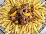 Lham mhamer, tajine de viande rotie