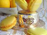 Macarons au lemon curd