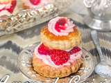 Mille-feuilles aux fraises et mascarpone