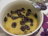 Mug cake cookies au chocolat