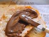 Nutella fait maison