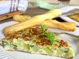 Omelette a la courgette, omelette espagnole