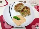 Omelette aux spaghettis