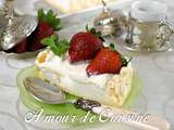 Pavlova aux fraises