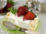 Pavlova aux fraises