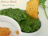 Pesto au basilic