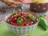 Pico de gallo ou salsa a la tomate