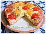 Quiche au poulet et tomates