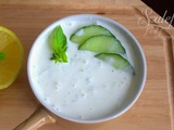 Raita au concombre et menthe