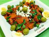 Salade de carottes a la chermoula