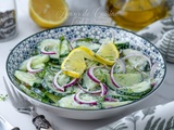 Salade de concombre au yaourt et à l’aneth