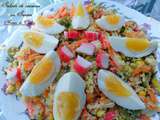 Salade de couscous au surimi