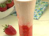 Smoothie fraises gelatelli