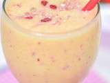 Smoothie melon ananas et raisins noirs