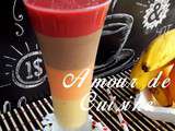 Smoothie multicolore et multi saveurs