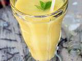 Smoothie sain banane et mangue