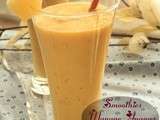 Smoothies mangue ananas et amandes