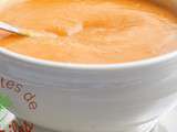 Soupe butternut carottes patate douce