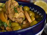 Tajine d’agneau aux olives et citron confit