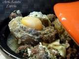 Tajine d'artichauts farcis